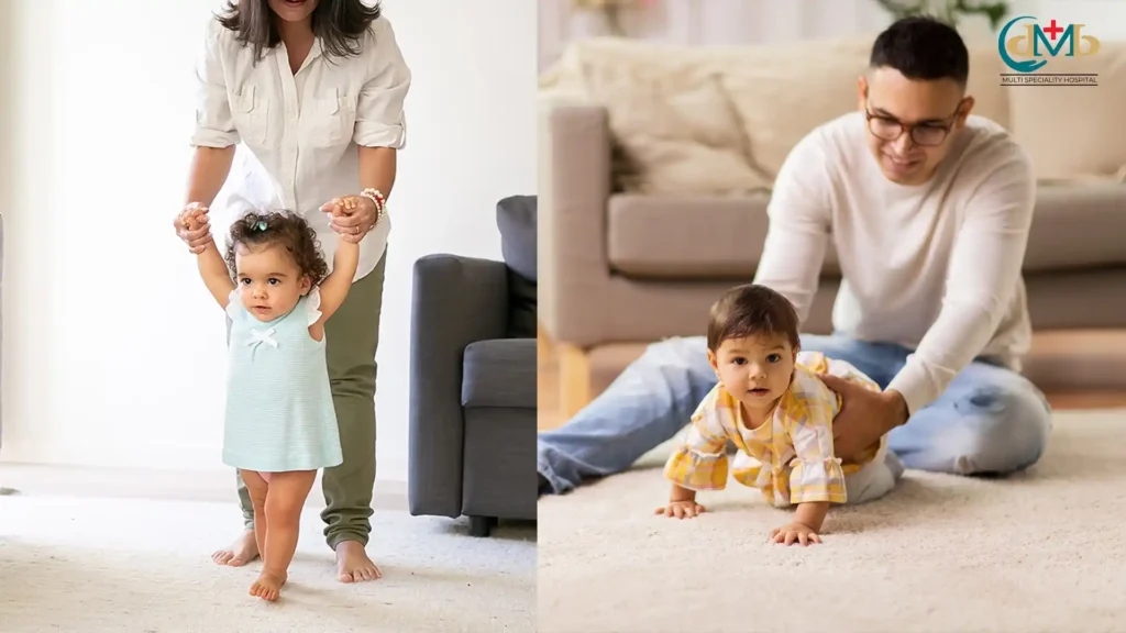 Babies Crawling