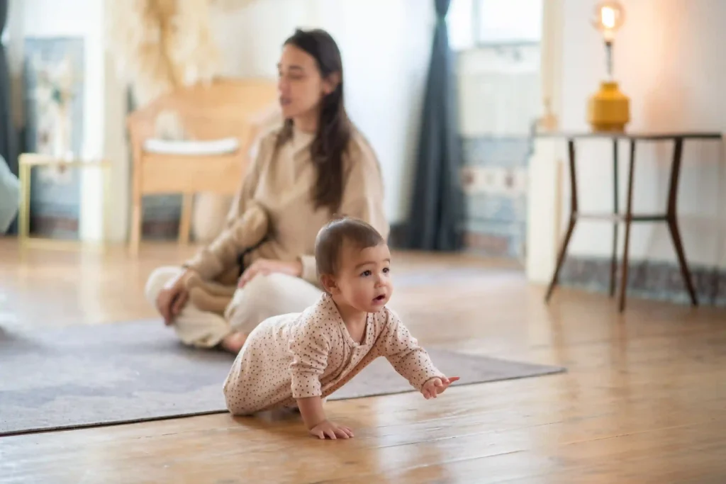 Babies Crawling